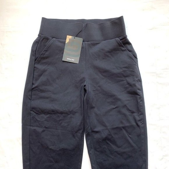 NWT Public Rec All Day Jogger Pants Nylon Stretch Waist High Rise Cuffed‎ 26x24 - Picture 3 of 11